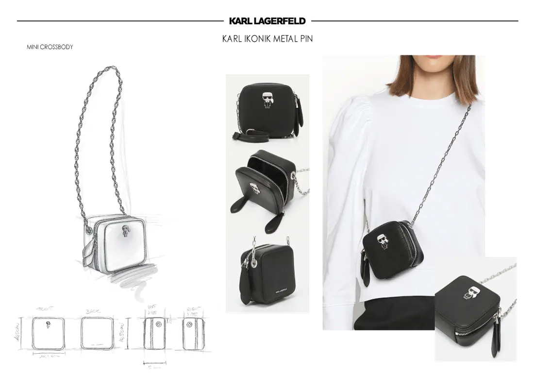 ZWARTE handtas - style KARL LAGERFIELD- handtas - weekend tas heren - Style hermes handtas - designer schoudertas
- designer handtas